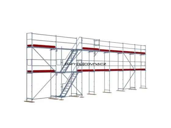 Fasádní lešení - do 300m2
